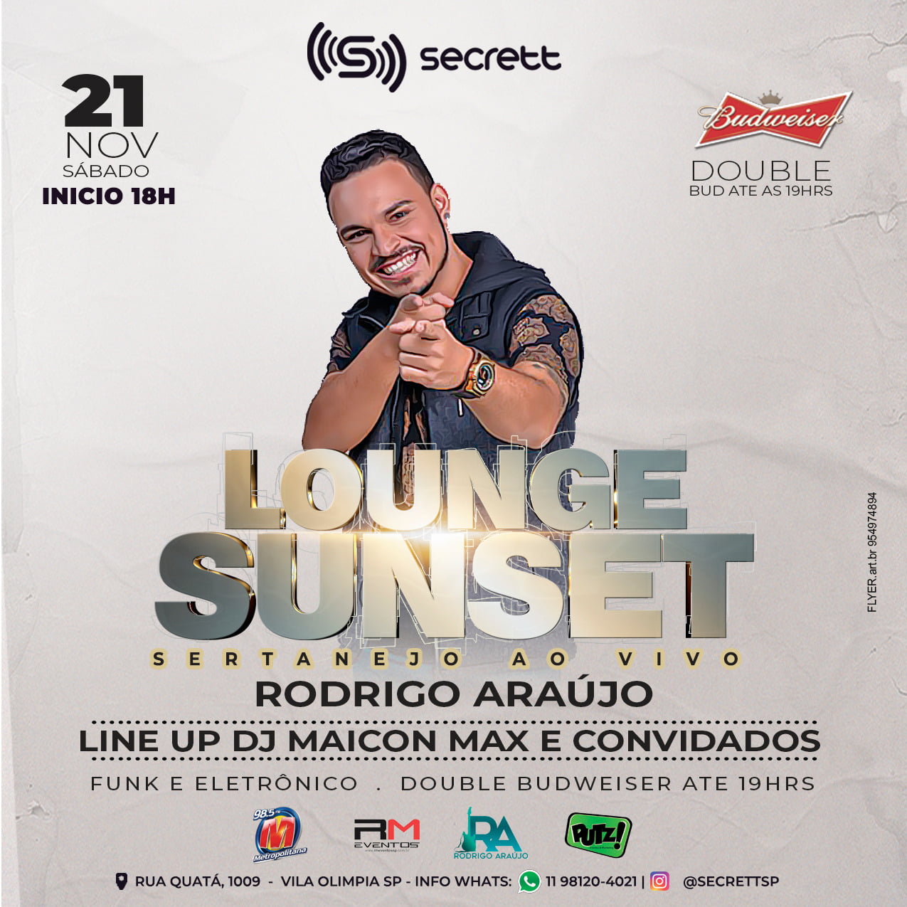 21.11 Secrett Lounge SECRETT LOUNGE FESTA